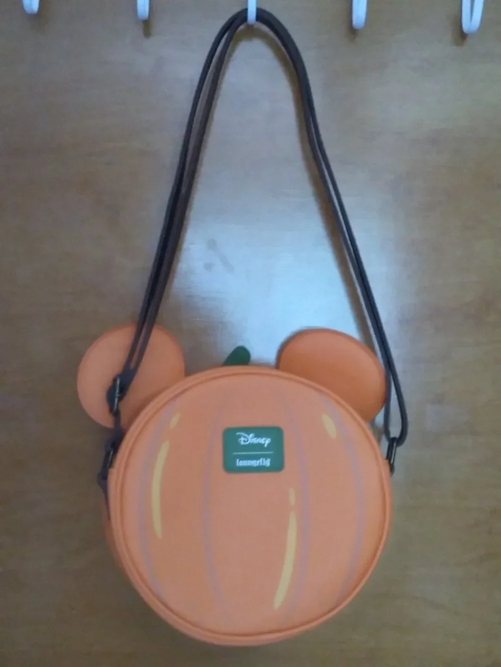 2025 Loungefly Disney Halloween Mickey Mouse Pumpkin Cross Body Purse